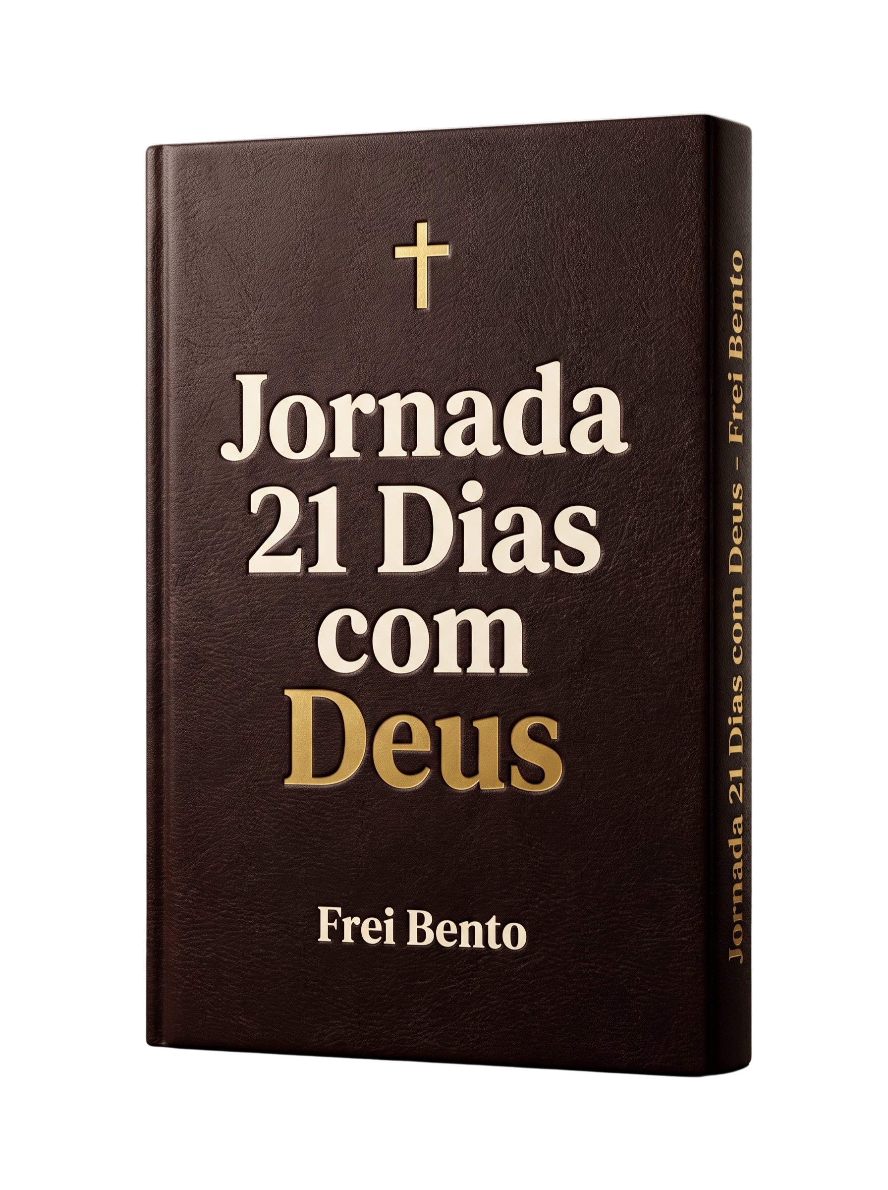 Capa do livro Jornada 21 Dias com Deus, por Frei Bento